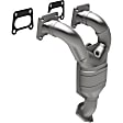 50807 Catalytic Converter, 1.6L, 4Cyl, Federal EPA Standard, 46-State Legal (Cannot ship to CA, CO, NY or ME), HM Grade Series, Direct Fit