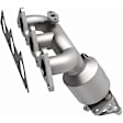 50888 Rear, Driver or Passenger Side Catalytic Converter, 2.5L, 6Cyl, Federal EPA Standard, 46-State Legal (Cannot ship to CA, CO, NY or ME), HM Grade Series, Direct Fit