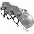 50904 Rear, Driver or Passenger Side Catalytic Converter, 3.5L, 6Cyl, Federal EPA Standard, 46-State Legal (Cannot ship to CA, CO, NY or ME), HM Grade Series, Direct Fit
