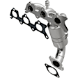 51861 Rear, Driver or Passenger Side Catalytic Converter, 2.7L, 6Cyl, Federal EPA Standard, 46-State Legal (Cannot ship to CA, CO, NY or ME), OEM Grade Series, Direct Fit