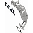 51861 Rear, Driver or Passenger Side Catalytic Converter, 2.7L, 6Cyl, Federal EPA Standard, 46-State Legal (Cannot ship to CA, CO, NY or ME), OEM Grade Series, Direct Fit
