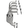 51887 Catalytic Converter, 1.5L, 4Cyl, Federal EPA Standard, 46-State Legal (Cannot ship to CA, CO, NY or ME), OEM Grade Series, Direct Fit