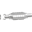 51896 Rear, Driver or Passenger Side Catalytic Converter, 3.0L, 6Cyl, Federal EPA Standard, 46-State Legal (Cannot ship to CA, CO, NY or ME), OEM Grade Series, Direct Fit