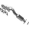 52446 Passenger Side Catalytic Converter, Federal EPA Standard, 46-State Legal (Cannot ship to CA, CO, NY or ME), OEM Grade Series, Direct Fit