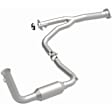 5451582 Driver Side Catalytic Converter, 3.7L, 6Cyl, CARB and Federal EPA Standards, 50-state Legal, California Series, Direct Fit