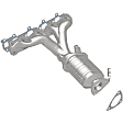 5531060 Catalytic Converter, CARB and Federal EPA Standards, 50-state Legal, California Series, Direct Fit