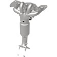 5531382 California Series Catalytic Converter, CARB and Federal EPA Standards, 50-state Legal