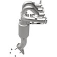 5531382 California Series Catalytic Converter, CARB and Federal EPA Standards, 50-state Legal