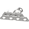 2013 Kia Rio - Catalytic Converter, 1.6L 4Cyl, CARB and Federal EPA Standards, 50-state Legal, CARB Executive Order D-193-175, Engine Family Number (EFN) DKMXV0DBE, California Series