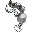5531610 Rear, Driver or Passenger Side Catalytic Converter, 3.3L, 6Cyl, CARB and Federal EPA Standards, 50-state Legal, California Series, Direct Fit