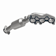 5531983 Driver Side Catalytic Converter, 2.5L, 6Cyl, CARB and Federal EPA Standards, 50-state Legal, AWD, California Series, Direct Fit