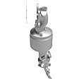 5582893 Front, Driver or Passenger Side Catalytic Converter, CARB and Federal EPA Standards, 50-state Legal, California Series, Direct Fit