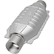 99006HM No Returns Accepted - Catalytic Converter, Federal EPA Standard, 46-State Legal (Cannot ship to CA, CO, NY or ME), HM Grade Series, Universal (Welding Required)