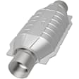 2001 GMC Sierra 2500 - Driver or Passenger Side Catalytic Converter, 6.0L 8Cyl, Federal EPA Standard, 46-State Legal (Cannot ship to CA, CO, NY or ME), 3 in. Tubing, 3 in. Inlet/Outlet, Not Air Tube Kit Adaptable, HM Grade Series