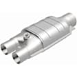99047HM No Returns Accepted - Catalytic Converter, Federal EPA Standard, 46-State Legal (Cannot ship to CA, CO, NY or ME), HM Grade Series, Universal (Welding Required)