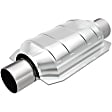 99104HM No Returns Accepted - Catalytic Converter, Federal EPA Standard, 46-State Legal (Cannot ship to CA, CO, NY or ME), HM Grade Series, Universal (Welding Required)