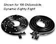 1966 Pontiac Bonneville - Door Seal, 2-Door, Hardtop, With Clips and Molded Ends R&L, Set of 2