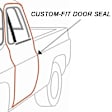 LM 55-S Rear Metro Moulded Replacement Door Molding and Beltlines
