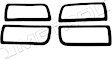 MB 60 Tail Light Gasket - Direct Fit