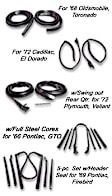 RR 5001 Roof Rail Seal - Direct Fit, Set of 2