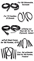 RR 5003 Roof Rail Seal - Direct Fit, Set of 2