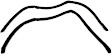 RR 5020-E Roof Rail Seal - Direct Fit, Set of 2