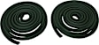 TK 30 OE Series Weatherstrip Seal - Hood/Trunk Weatherstripping, Direct Fit, Set of 2