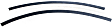 VS 2 Metro Moulded Replacement Weatherstrip Seal - Window, Direct Fit, Set of 2