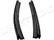 VS 4-X Metro Moulded Replacement Weatherstrip Seal - Rear, Window, Direct Fit, Set of 2