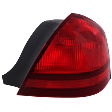 Passenger Side Tail Light, without Bulb, Halogen, Red Lens, 8 Cyl., 4.6L Engine