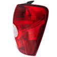 Passenger Side Tail Light, with Bulb, Halogen, Clear and Red Lens, Base Model, Hatchback