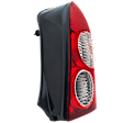 Passenger Side Tail Light, with Bulb, Halogen, Clear and Red Lens, Base Model, Hatchback