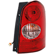 Passenger Side Tail Light, with Bulb, Halogen, Clear and Red Lens, 6 Cyl., 3.0L Engine