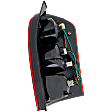 Driver Side Tail Light, with Bulb, Halogen, Clear and Red Lens, 6 Cyl., 3.0L Engine