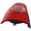 Driver Side Tail Light, with Bulb, Halogen, Clear and Red Lens, 6 Cyl., 3.0L Engine