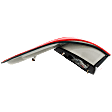 2005 Mercedes Benz S500 Base - Passenger Side Halogen Tail Light, Without bulb(s), OE Replacement