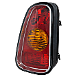 2004 Mini Cooper S - Passenger Side Halogen Tail Light, Without bulb(s), Production Date To July 2004, For Models Without Reverse Light, OE Replacement