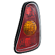 2004 Mini Cooper S - Passenger Side Halogen Tail Light, Without bulb(s), Production Date To July 2004, For Models Without Reverse Light, OE Replacement