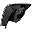 Driver Side Tail Light, without Bulb, Halogen, Clear Lens, Hatchback