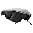 Driver Side Tail Light, without Bulb, Halogen, Clear Lens, Hatchback