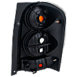 Driver Side Tail Light, without Bulb, Halogen, Clear and Red Lens, With Rocker Moldings, 6 Cyl., 3.0L Engine
