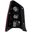 Passenger Side Tail Light, with Bulb, Halogen, Amber, Clear and Red Lens
