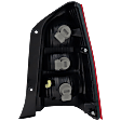 Driver Side Tail Light, with Bulb, Halogen, Amber, Clear and Red Lens