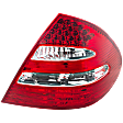 Passenger Side With Bulb(s) Tail Light, LED, Clear and Red Lens, with LED Stop Light, Sedan, with Avantgarde Package Model