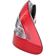 2007-2009 Mercedes Benz E350 - Passenger Side Tail Light, with Bulb, LED, Clear and Red Lens, With Appearance Package, Sedan, (211) Chassis