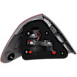 2007-2009 Mercedes Benz E350 - Passenger Side Tail Light, with Bulb, LED, Clear and Red Lens, With Appearance Package, Sedan, (211) Chassis