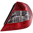 2007-2009 Mercedes Benz E350 - Passenger Side Tail Light, with Bulb, LED, Clear and Red Lens, With Appearance Package, Sedan, (211) Chassis