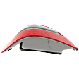 Driver Side Tail Light, with Bulb, LED, Clear and Red Lens, With Appearance Package, Sedan, (211) Chassis