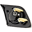 Passenger Side, Inner Tail Light, with Bulb, Halogen, Clear Lens
