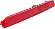 Rear, Driver Side Bumper Reflector